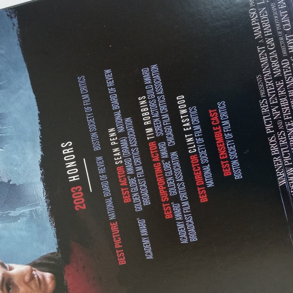 Mystic River 3 Disc DVD Deluxe Edition Soundtrack Sean Penn Clint Eastwood 2003 - Picture 11 of 15